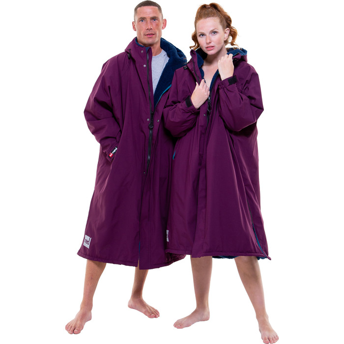 2024 Red Paddle Co Pro Evo Long Sleeve Changing Robe 002009006 - Mulberry Wine